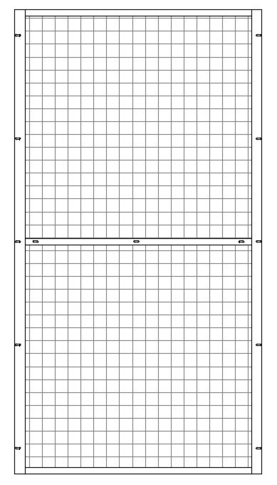 Back Panels — ProGuard tenant locker construction drawing